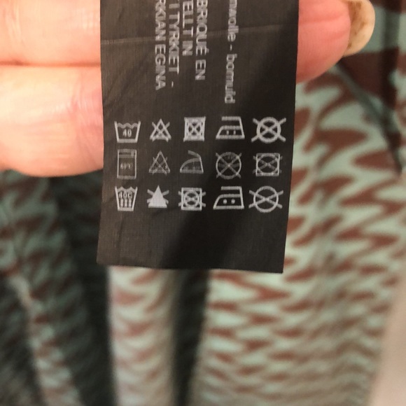 Zara Sea Green Tunic Swim Coverup sz XL NWT - Picture 7 of 7